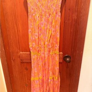 Vibrant Strapless Romper